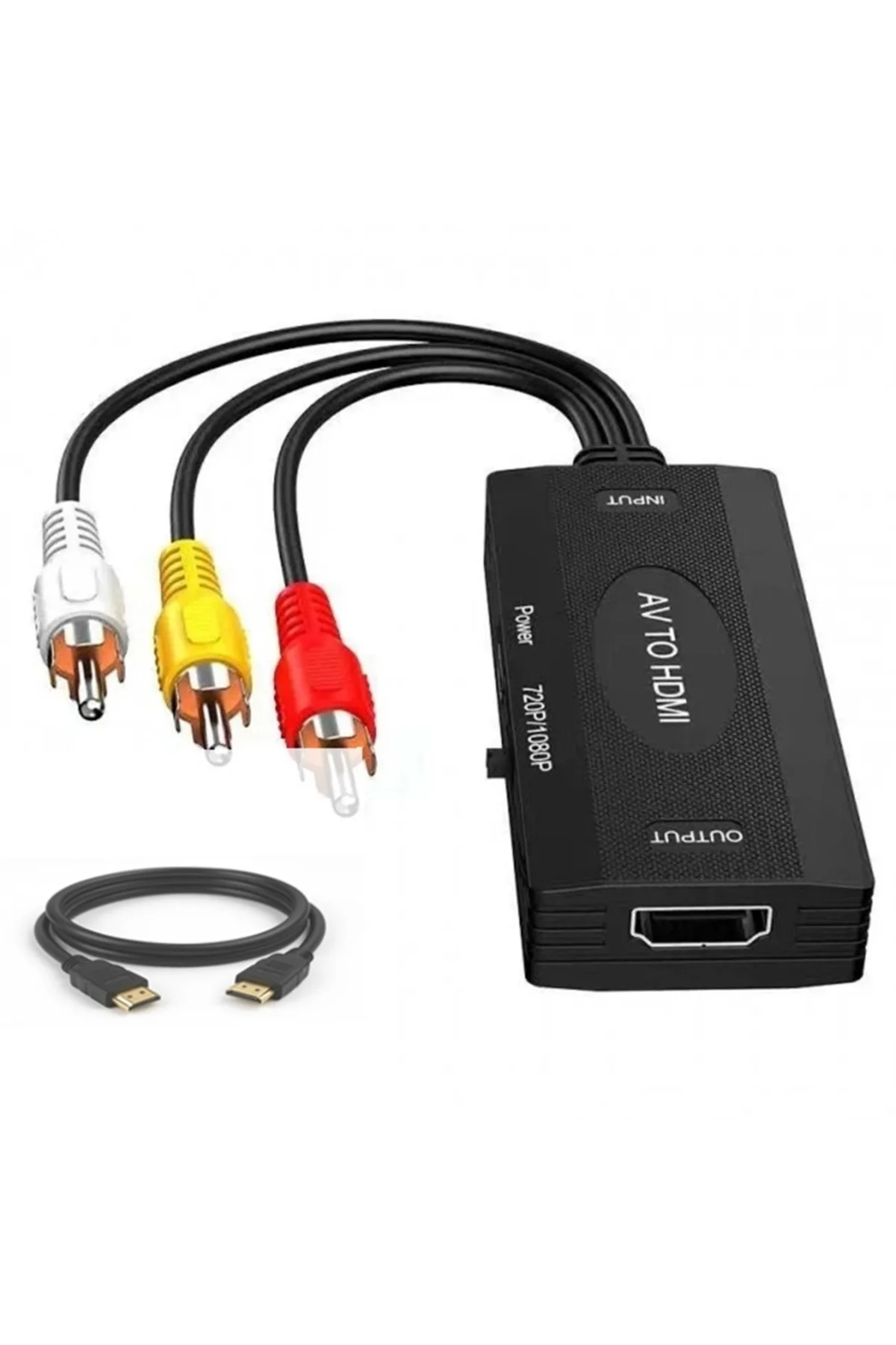AV to HDMI Dönüştürücü Çevirici + HDMI Kablo Hediye AV to HDMI Dönüştürücü Çevirici + HDMI Kablo Hediye Fiyatı, Yorumları ve Özellikleri