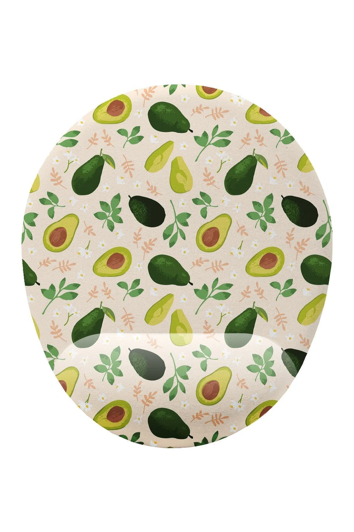 Avakado Desenli Bilek Destekli Mouse Pad Ergonomik Kaymaz Taban Mousepad Fare Altlığı Avakado Desenli Bilek Destekli Mouse Pad Ergonomik Kaymaz Taban Mousepad Fare Altlığı