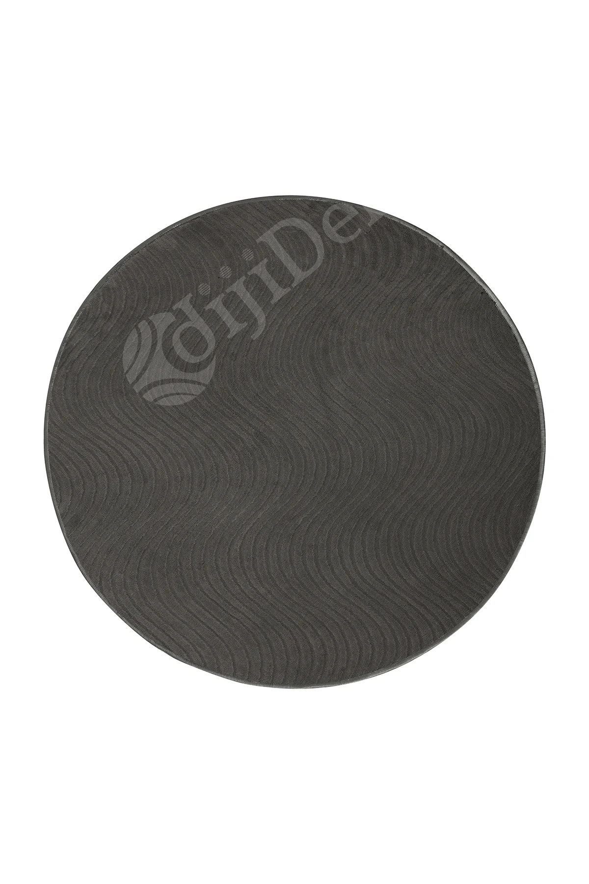 Avangard Yuvarlak Halı Sahra Antrasit Banyo Halısı Silinebilir 140X140 Avangard Yuvarlak Halı Sahra Antrasit Banyo Halısı Silinebilir 140X140