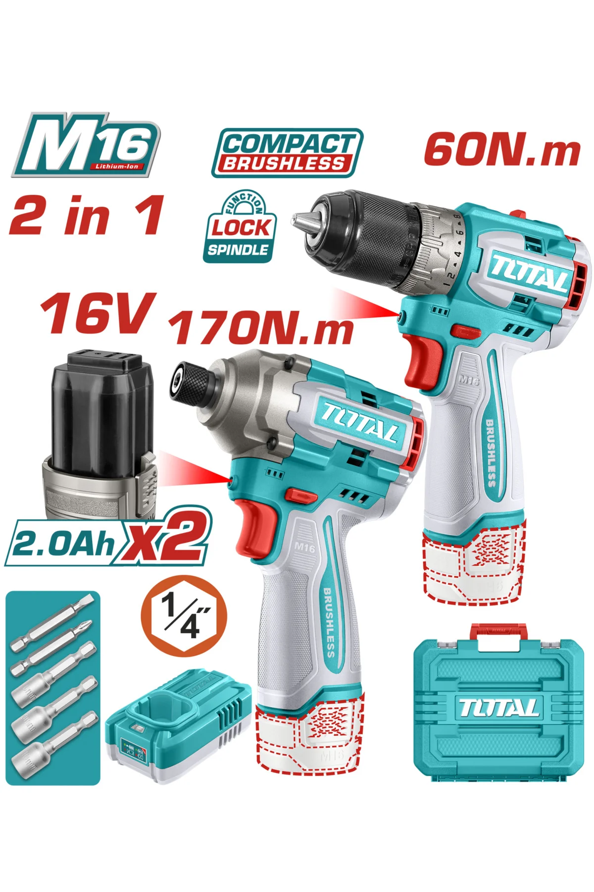 Avantaj Seti 16V MATKAP VE DARBELİ VİDALAMA TOSLI240968E