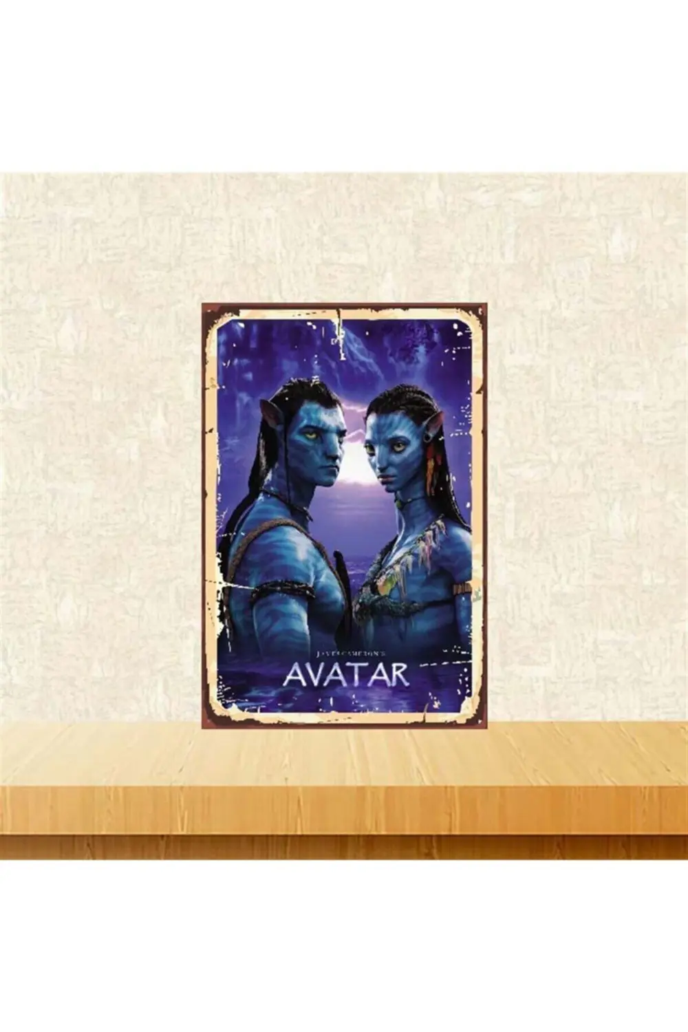 Avatar 20-30 cm Retro Ahşap Poster