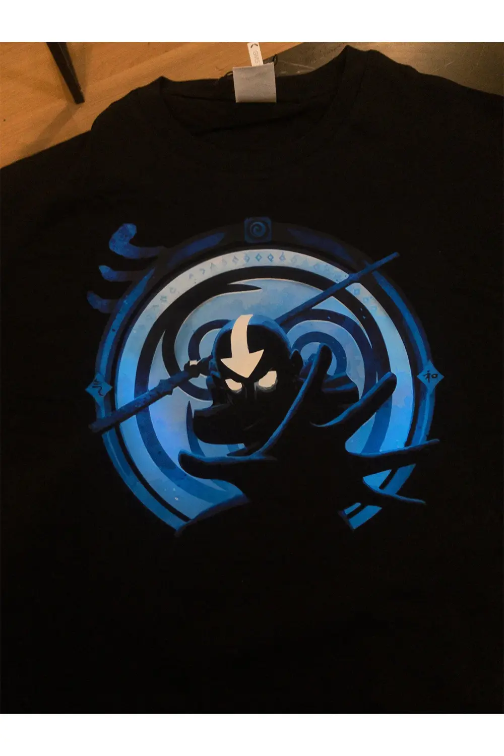 Avatar Baskılı %100 Pamuk Oversize T-shirt Büyük Beden Tişört