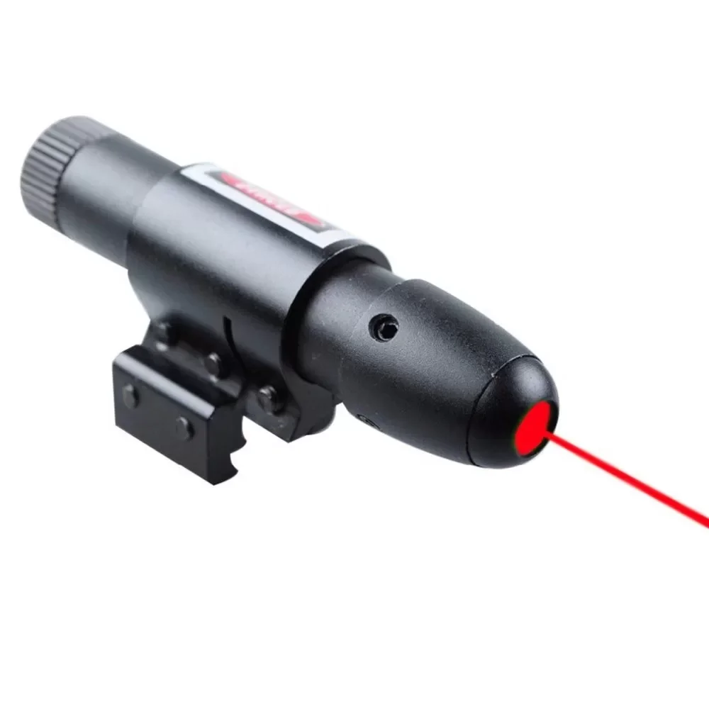 Avcılar için  Ayarlanabilir Taktik Kırmızı Lazer Sight ( Lisinya )
