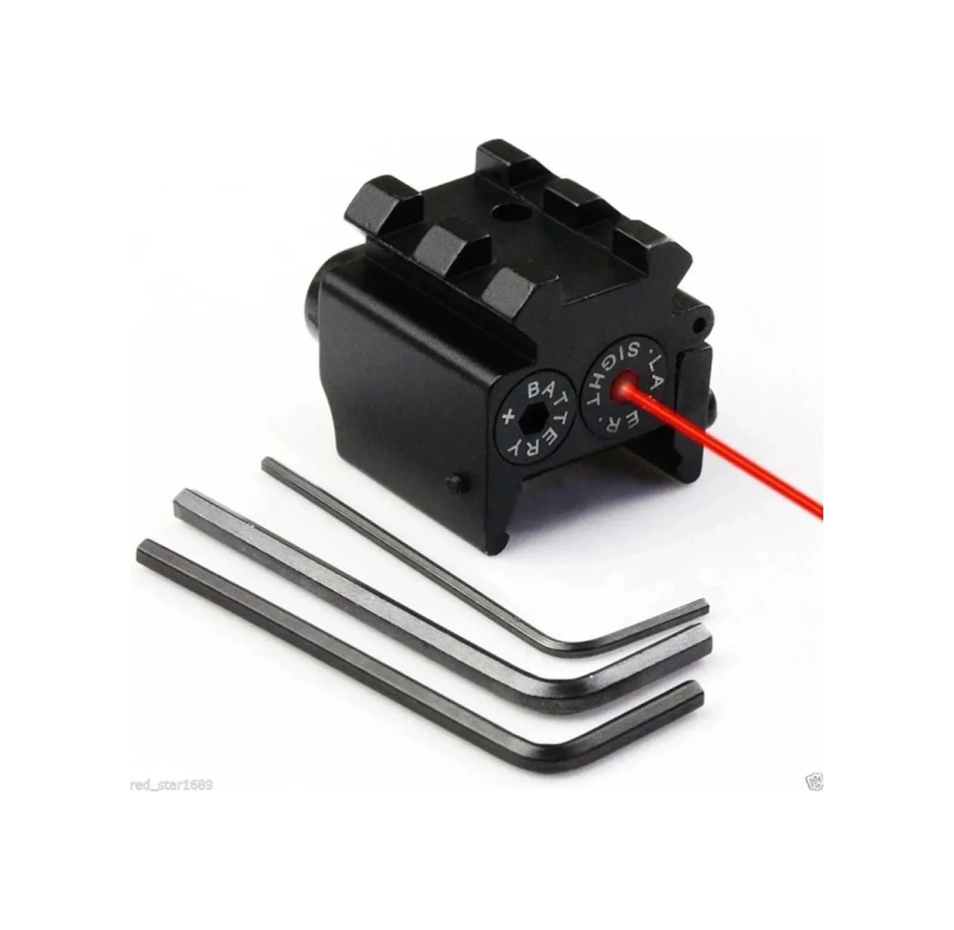 Avcılık, Tabanca İçin 20mm Ray, Kırmızı Noktalı Lazer L2030 Çok R