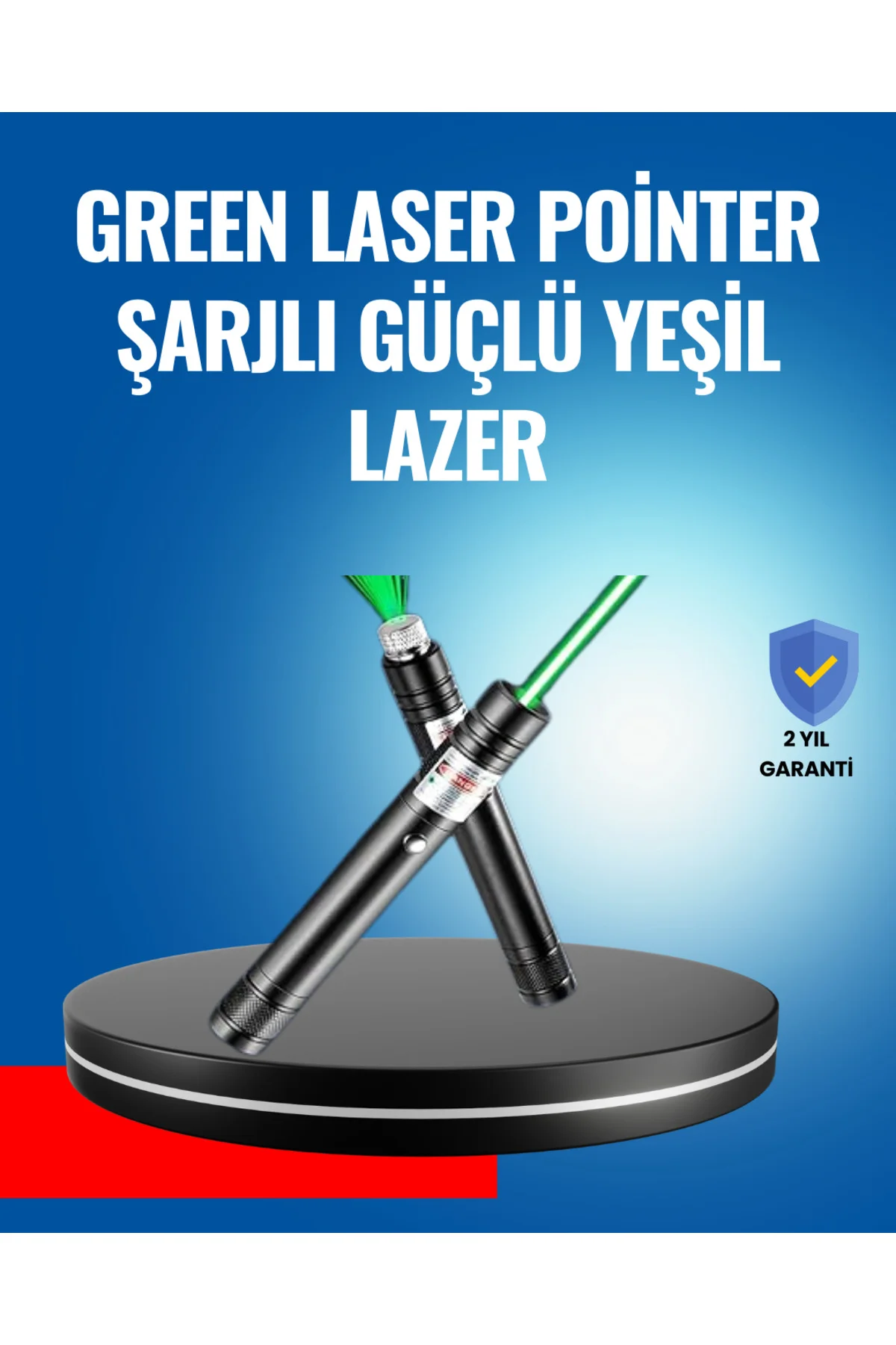 Avcılık Ve Doğa Sporları İçin Güçlü Yeşil Lazer Pointer