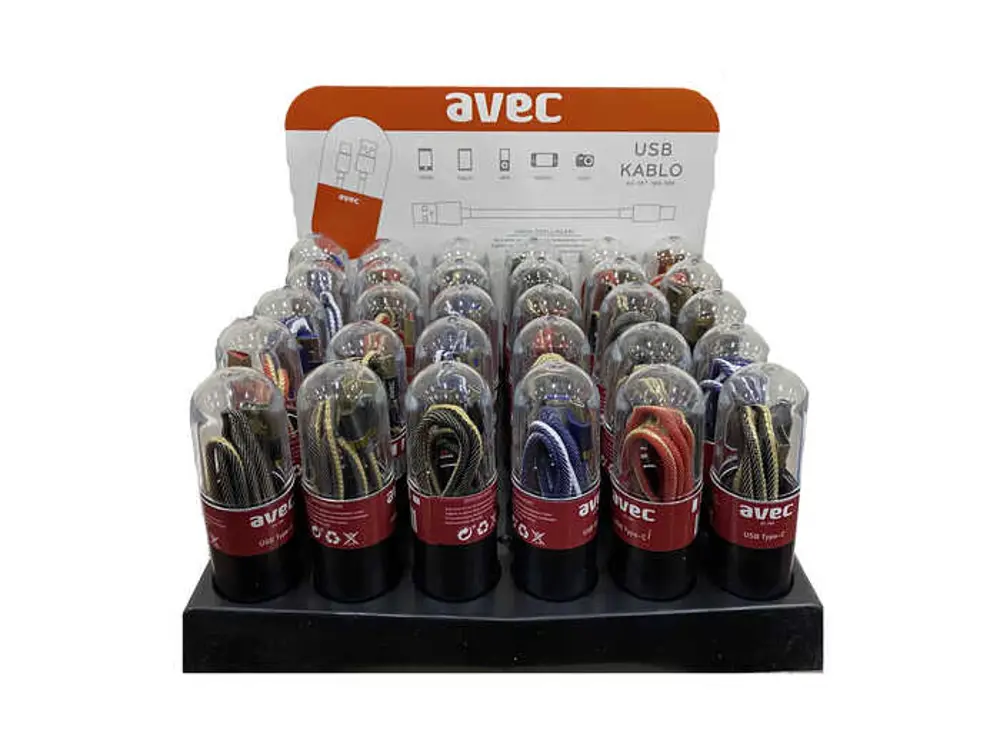 AVEC AV-187 Micro USB Kablo | Sağlam ve Dayanıklı Şarj Kablosu