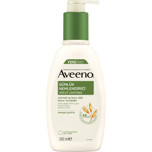 Alvit Aveeno Günlük Nemlendirici Vücut Losyonu 300Ml