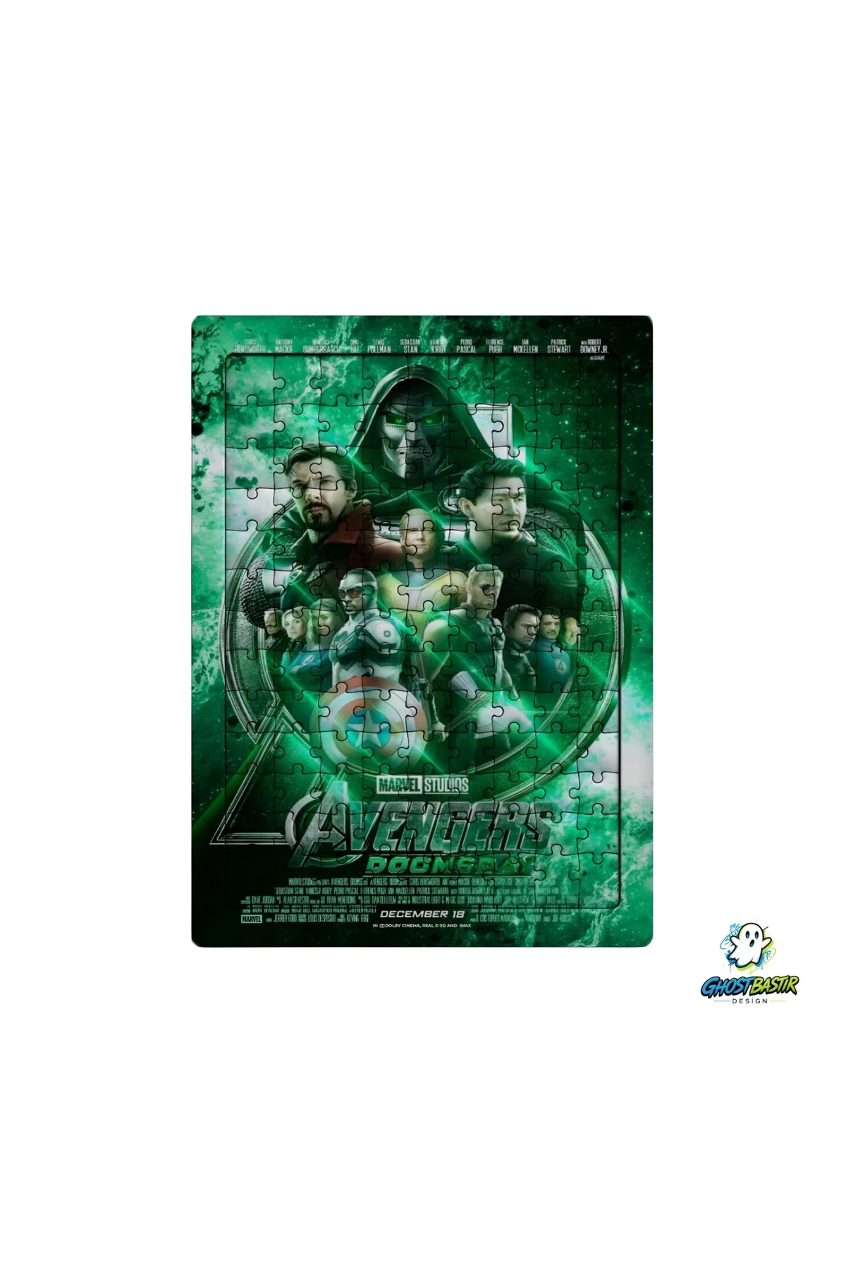 Avengers Doomsday 99 Parça Ayaklı Puzzle – Dekoratif Çocuk Yapbozu 0141