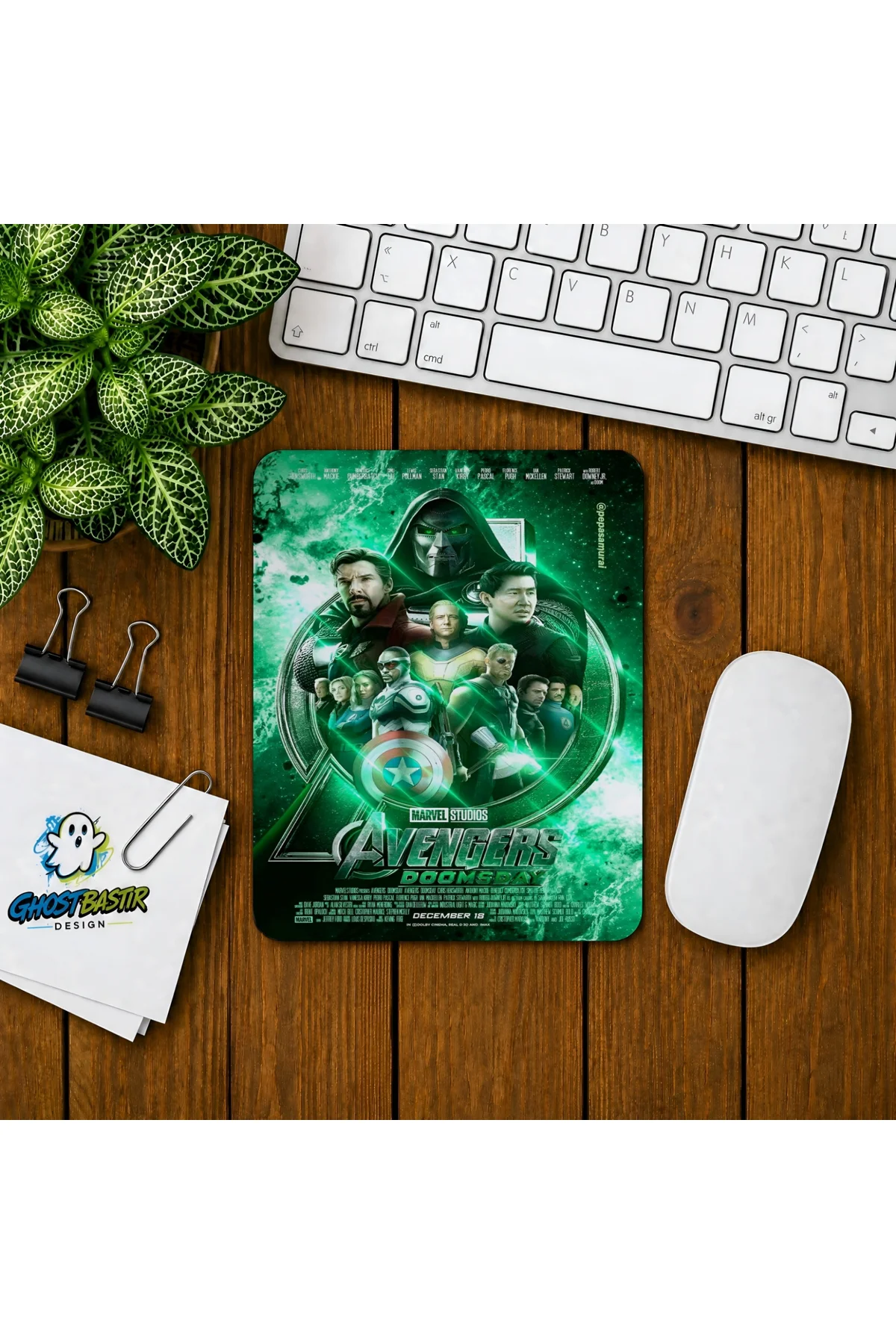 Avengers Doomsday Baskılı Oyuncu Mousepad 024