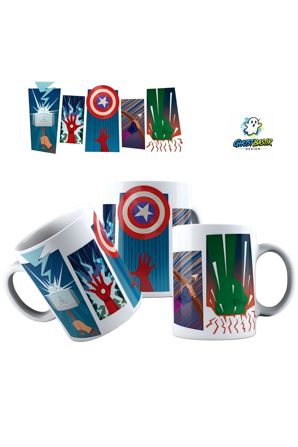 Avengers Kupa Bardak | Tek Adet K0155