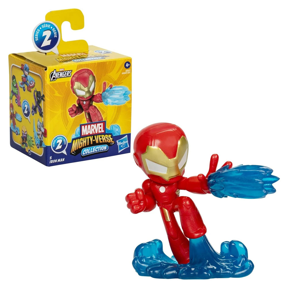 Marvel Avengers Avengers Mighty Verse Aksiyon Figürleri İron Man G0069-G0077