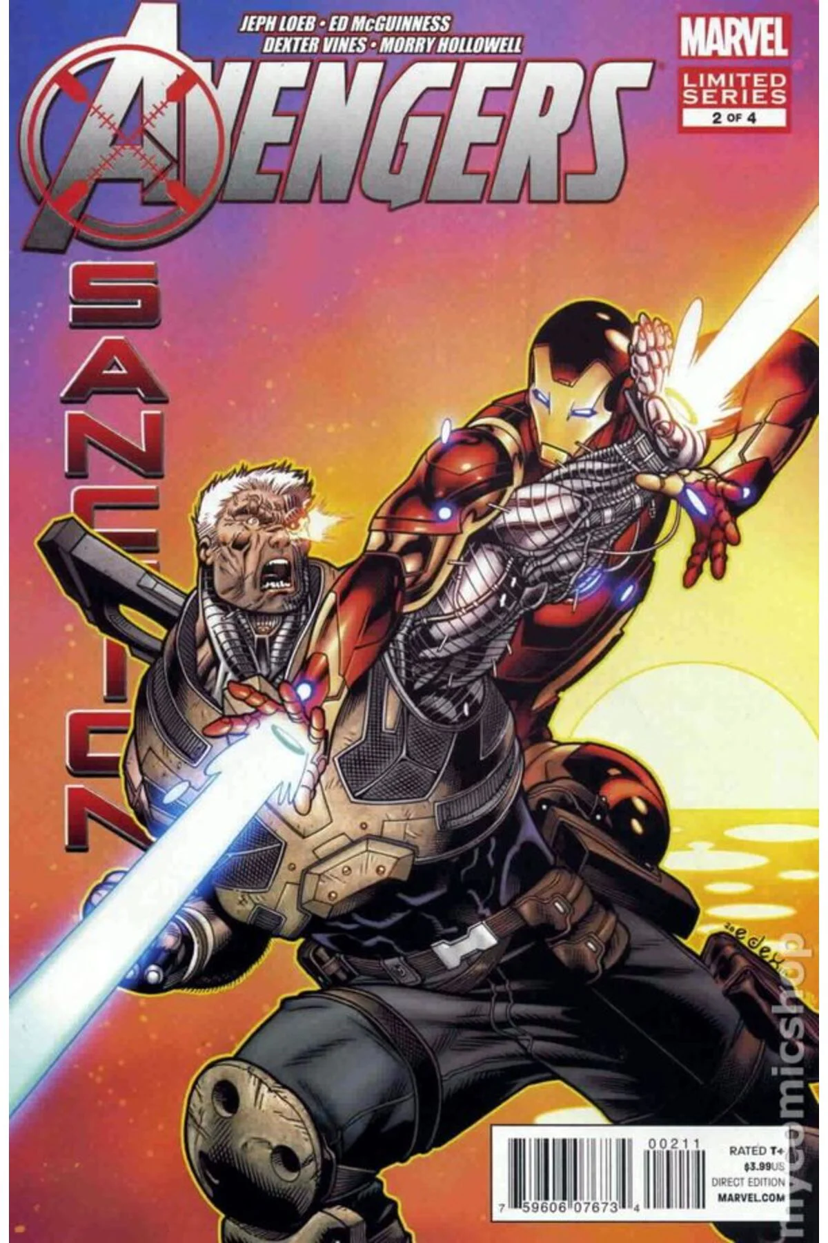 Avengers X-Sanction #2A (ingilizce)
