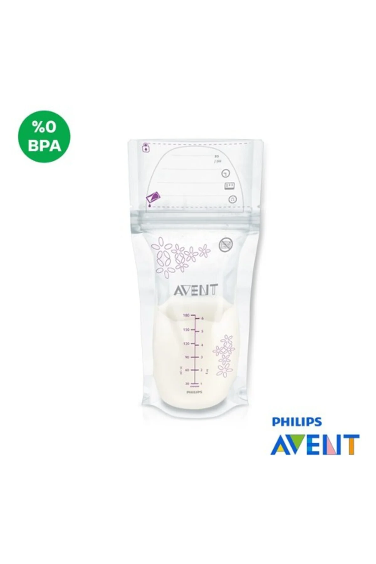 Avent Anne Sütü Saklama Poşeti 25'li, SCF603/25