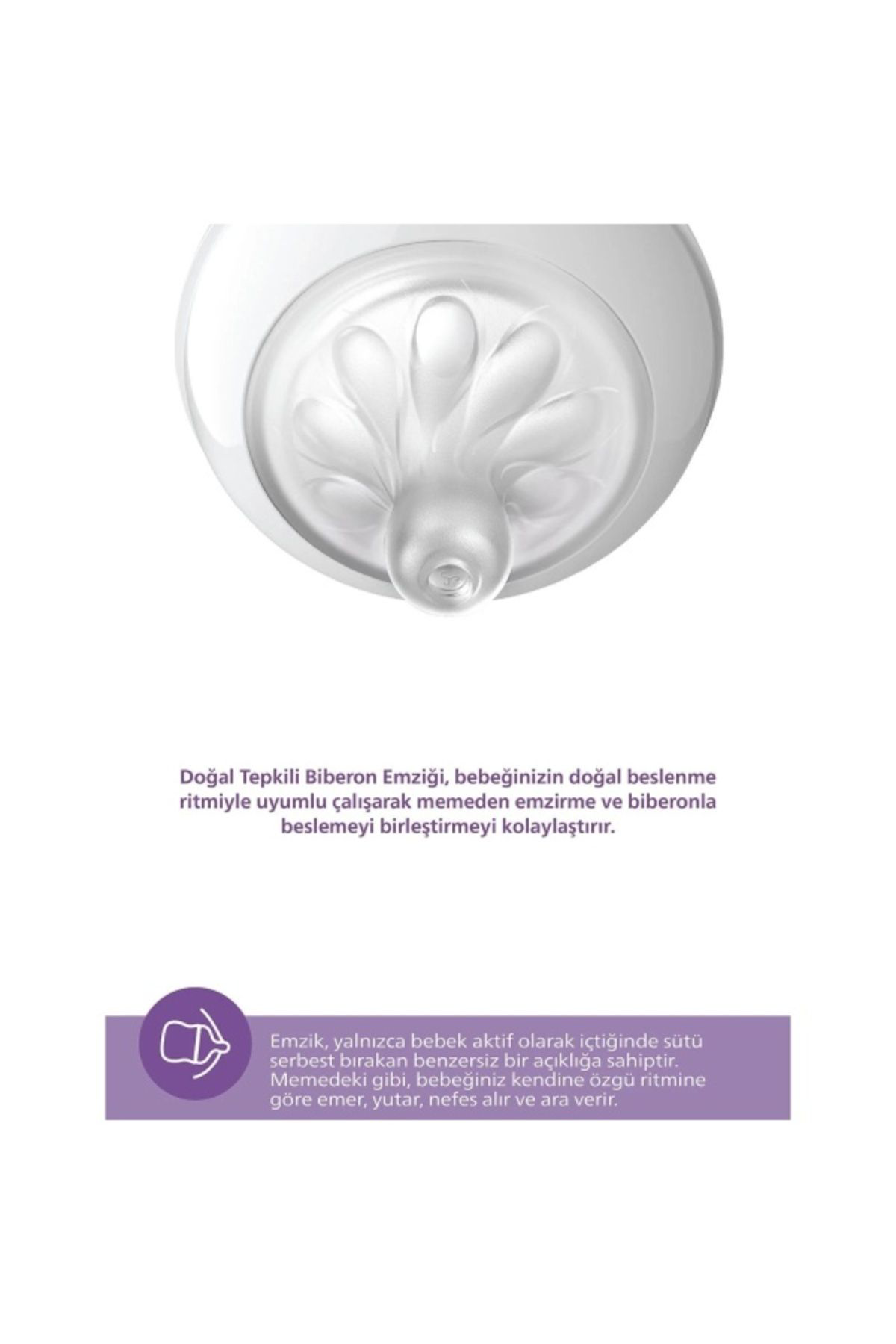 Philips Avent Doğal Tepkili Pp Biberon 125Ml 0+ A