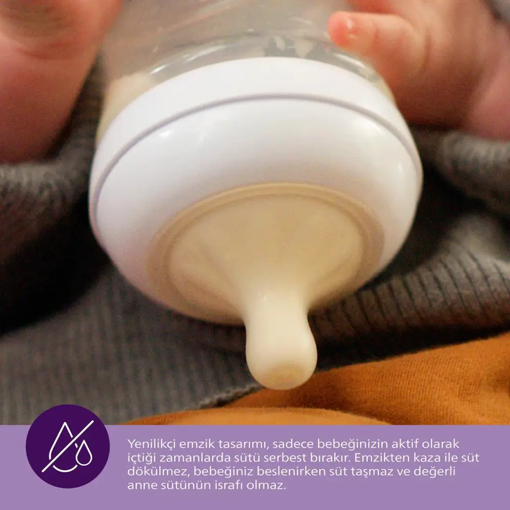 Avent Doğal Tepkili Natural Response 2'Li Biberon Emziği No:5 6+ 