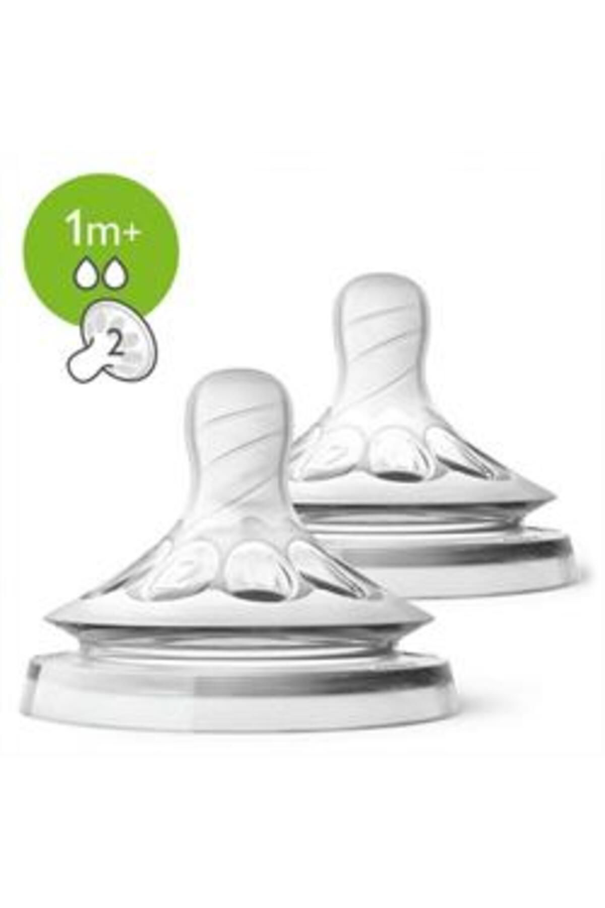 Philips Avent Natural Biberon Emziği 1Ay+ 2Adet ( 1 Adet )