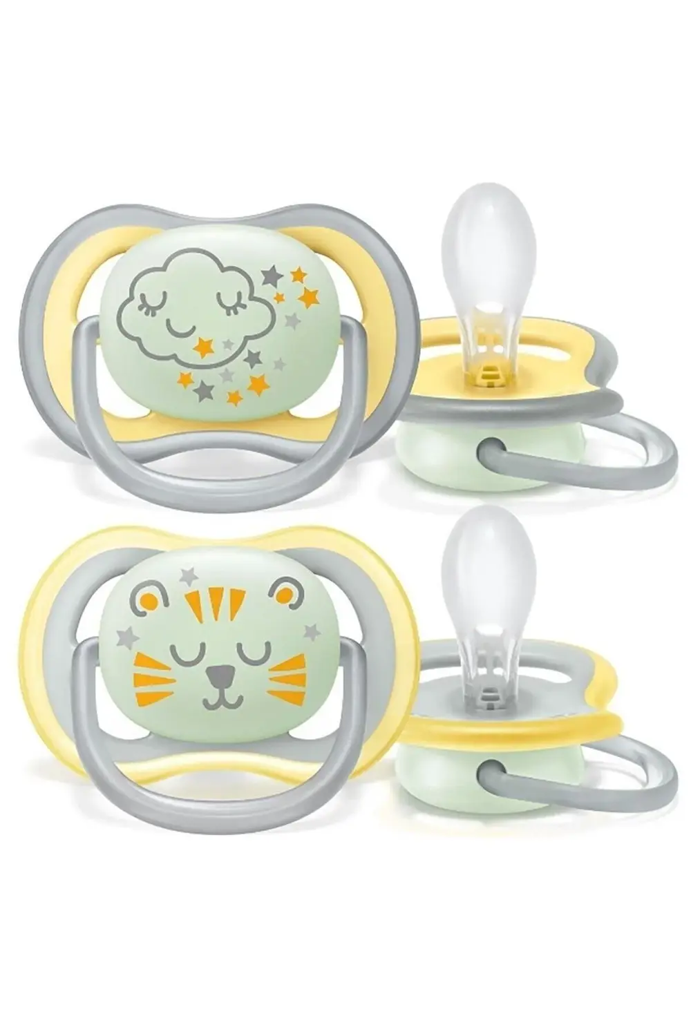 Avent Ultra Air Nighttime Karanlıkta Parlar Gece Emziği 18 Ay