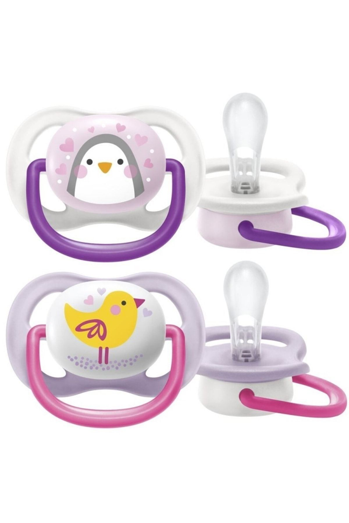 Philips Avent Ultra Air Animals 2Li Emzik 0-6 Ay - Kiz