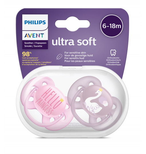 Avent Ultra Soft Emzik 6-18 Ay Kız Avent Ultra Soft Emzik 6-18 Ay Kız