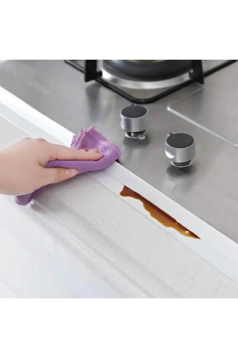 Aveo 1 Adet Banyo Duvar Köşe Sızdırmazlık Bandı Lavabo Kenar Küfe