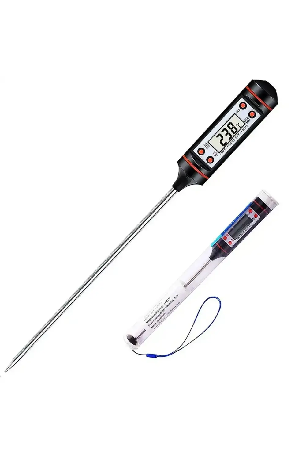 Aveo 1 Adet Dijital Gıda Termometresi Derece Ölçer Gıda Termometr