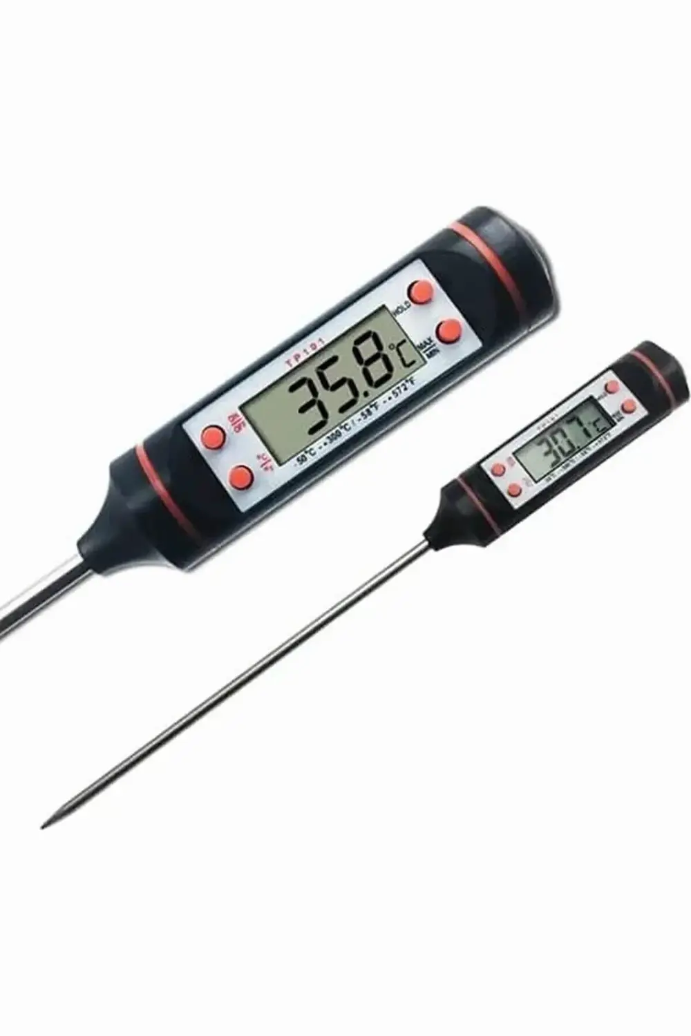 Aveo 1 Adet Dijital Gıda Termometresi Sıcaklık Derece Kutulu Et S