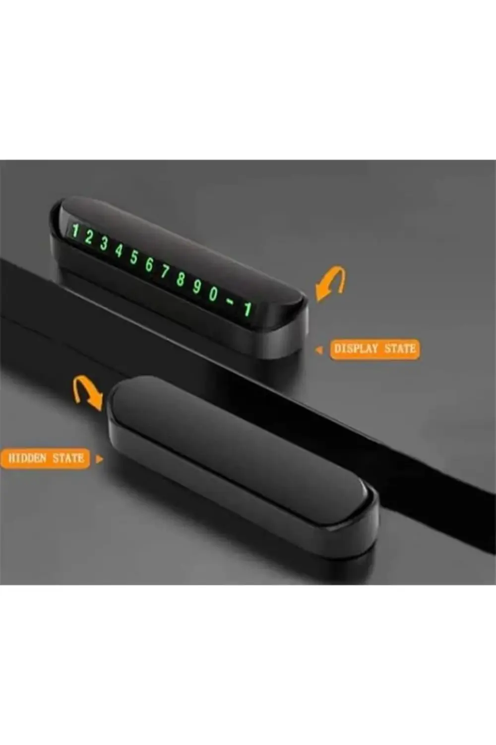 Aveo 1 Adet Fosforlu Açılır Kapanır Numaratör Ön Torpido Üstü Tel