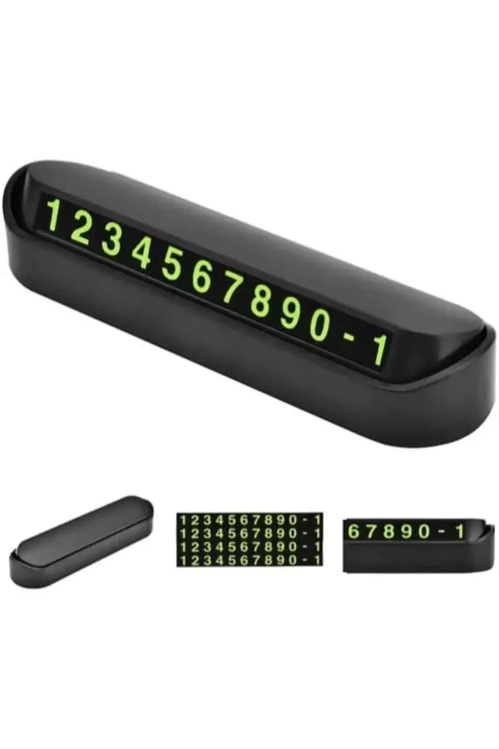 Aveo 1 Adet Fosforlu Açılır Kapanır Numaratör Ön Torpido Üstü Tel