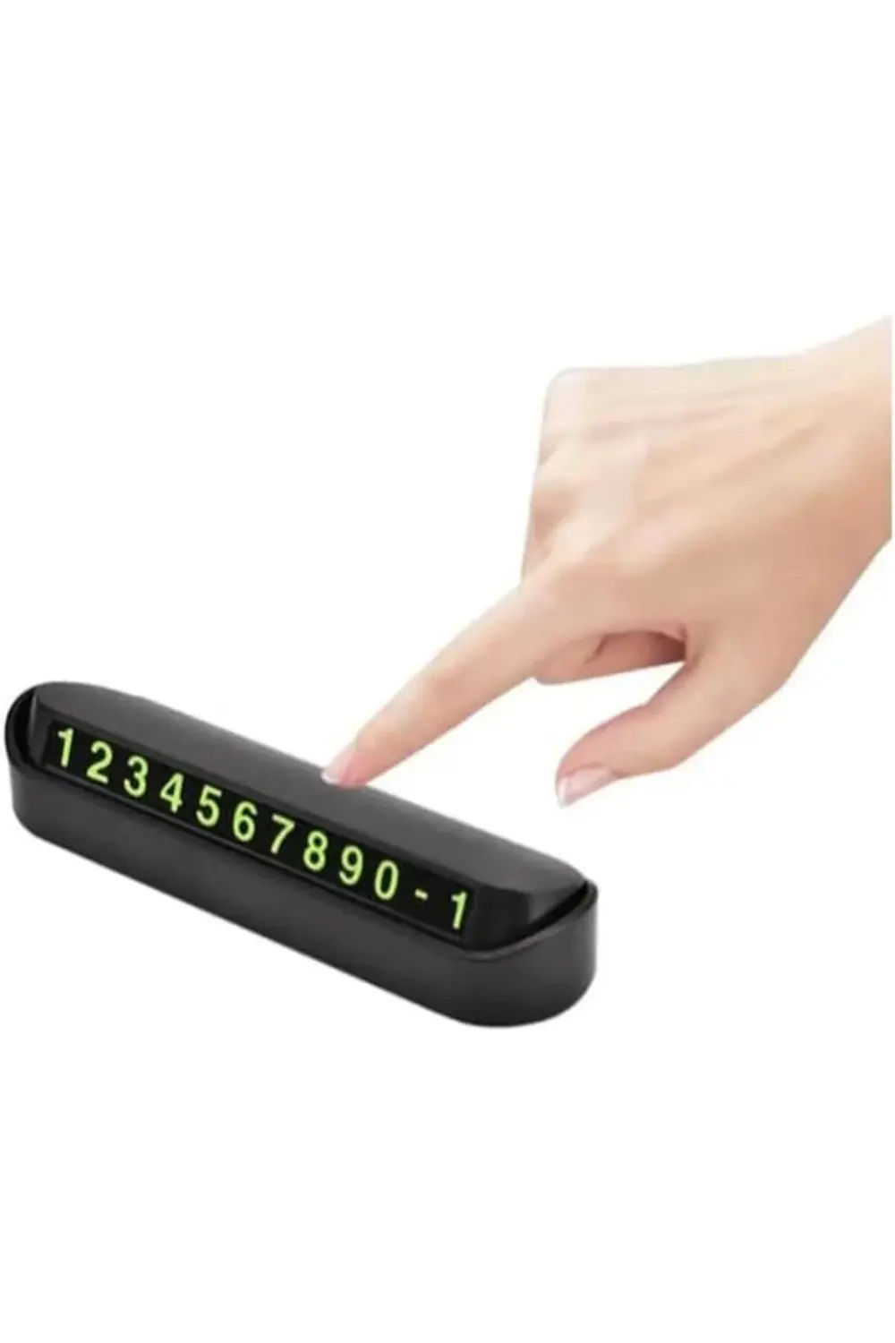 Aveo 1 Adet Fosforlu Açılır Kapanır Numaratör Ön Torpido Üstü Tel