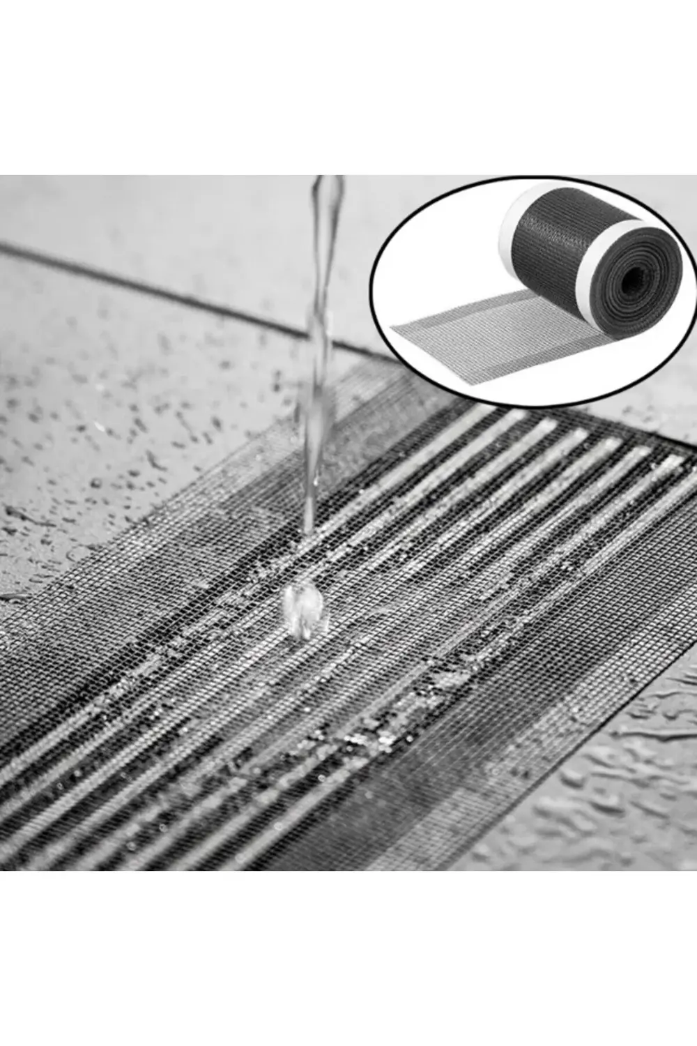 Aveo 1 Adet Gider Süzgeci ve Sineklik Tamir Kiti 12 cm * 4 metre