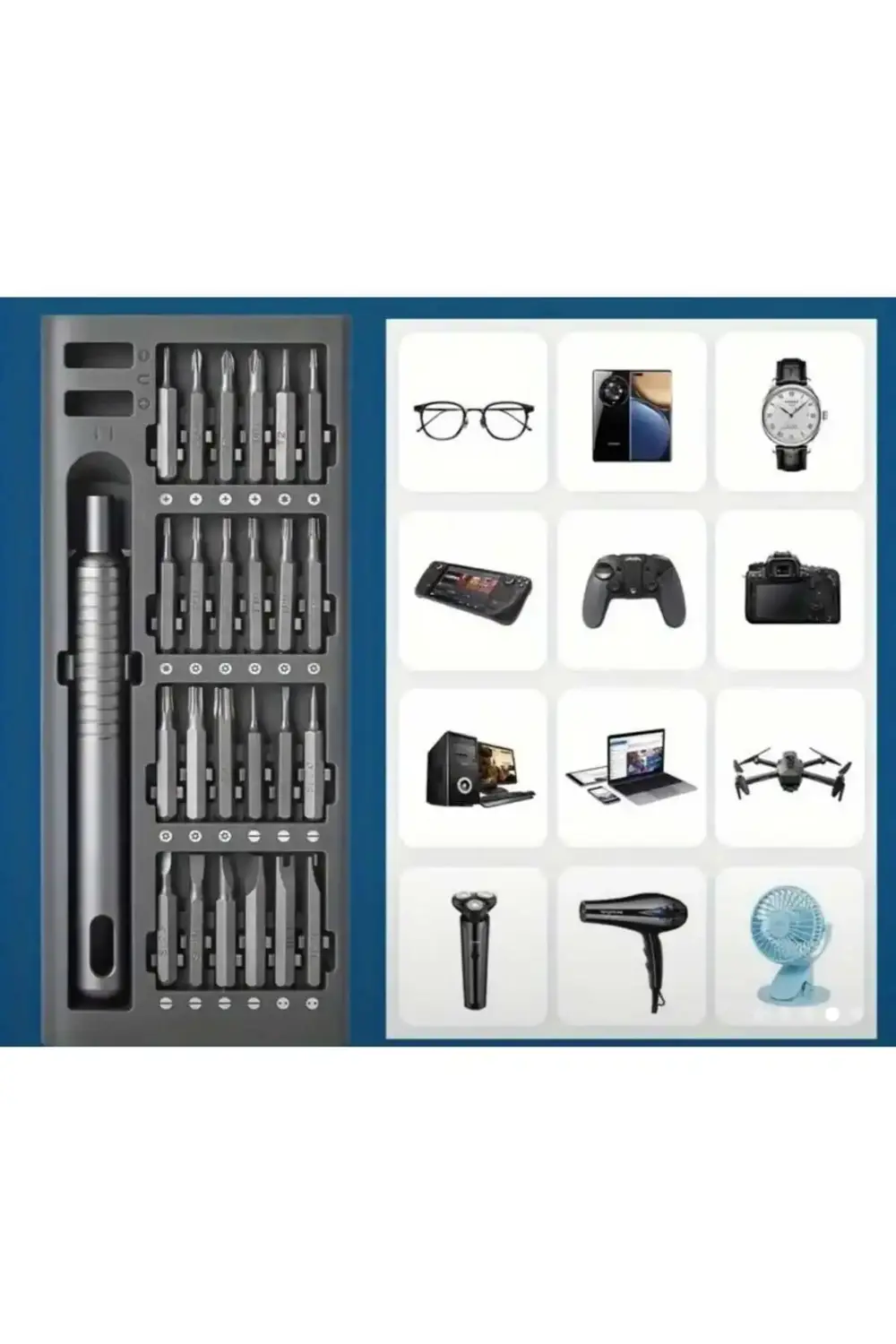 Aveo 1 Adet Hassas Tornovida Seti 25 Parça