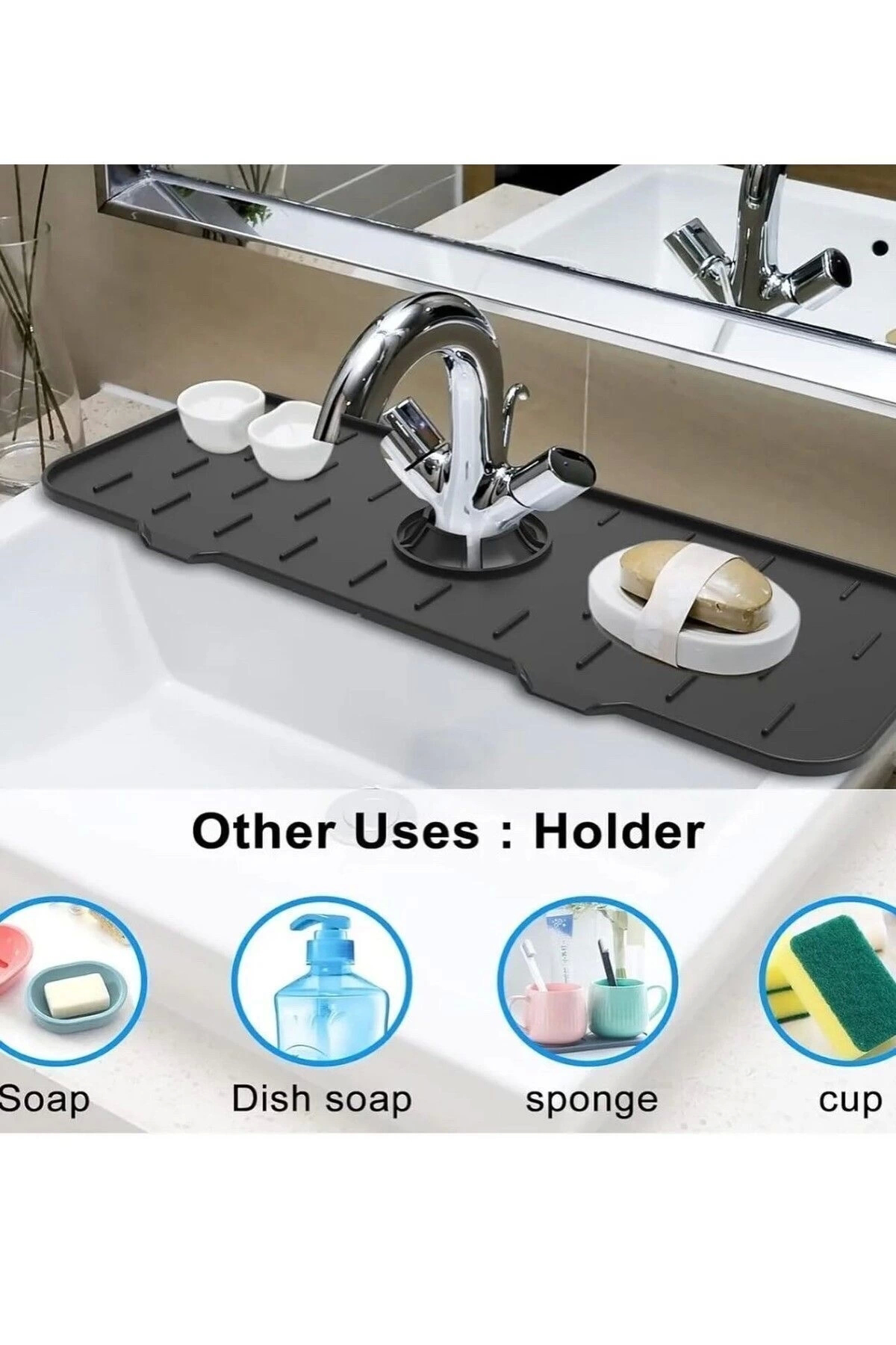 Aveo 1 Adet Kalite Evye Mutfak Lavabo Bataryası Musluk Altı Su Em