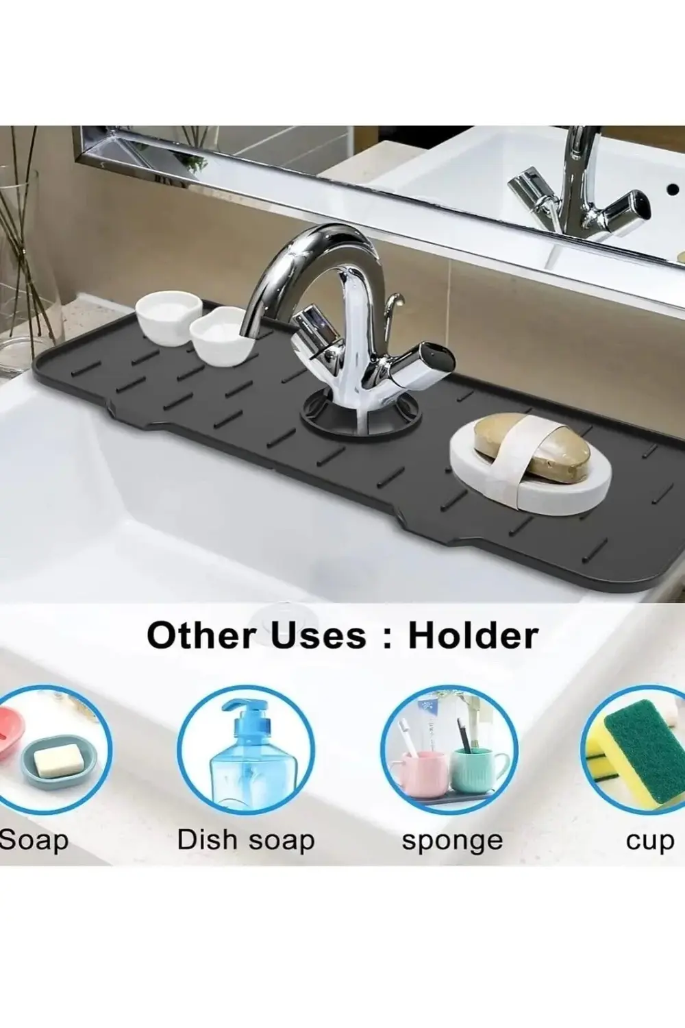 Aveo 1 Adet Kalite Evye Mutfak Lavabo Bataryası Musluk Altı Su Em