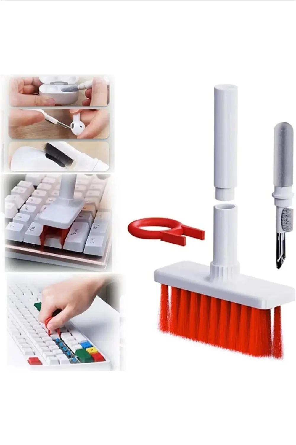 Aveo 1 Adet Klavye Bilgisayar Kulaklık Temizleme Araçları Tuş Çek