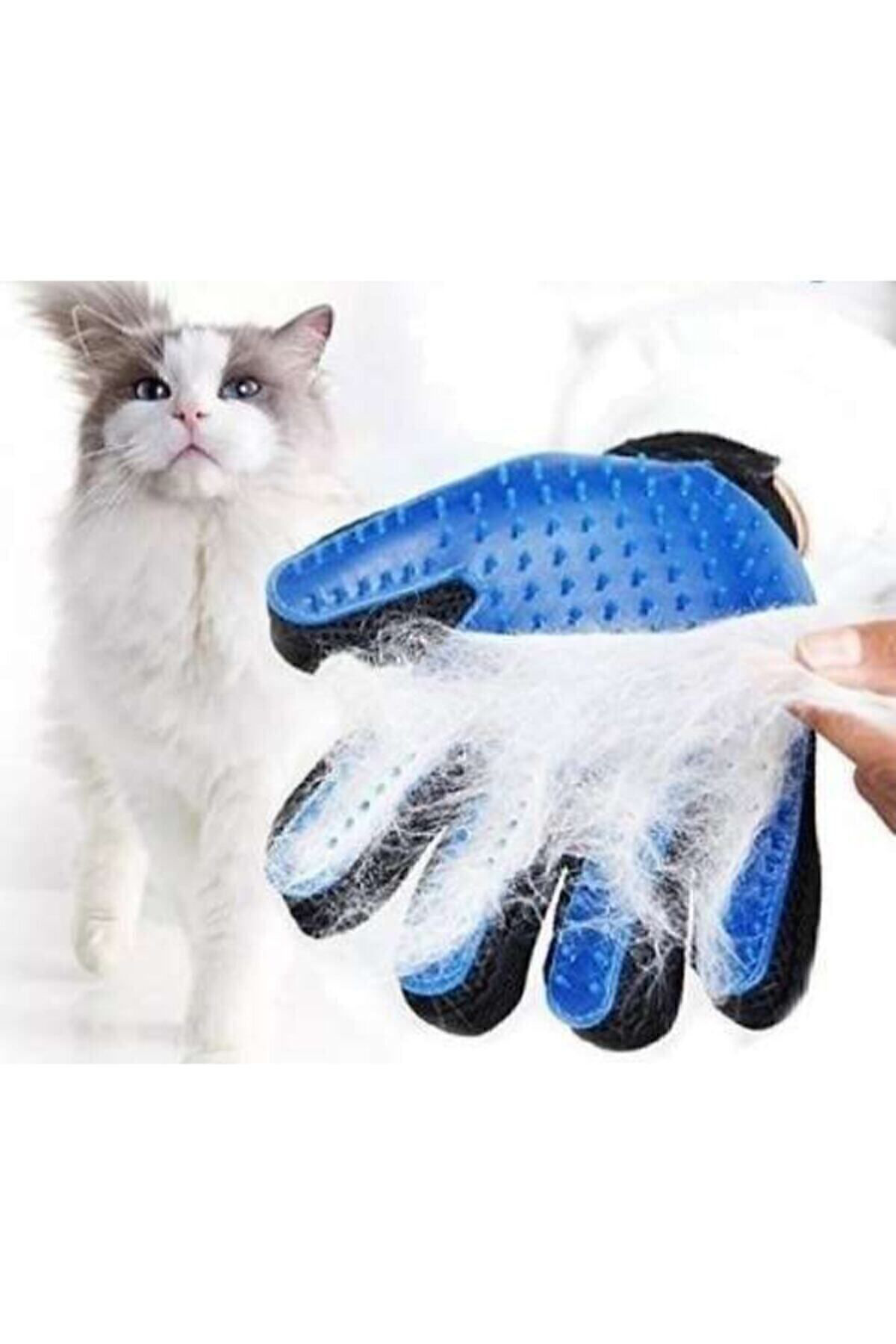 Aveo 1 Adet Köpek Kedi Saç Tüy Toplama Temizleme Eldiveni Yapışka