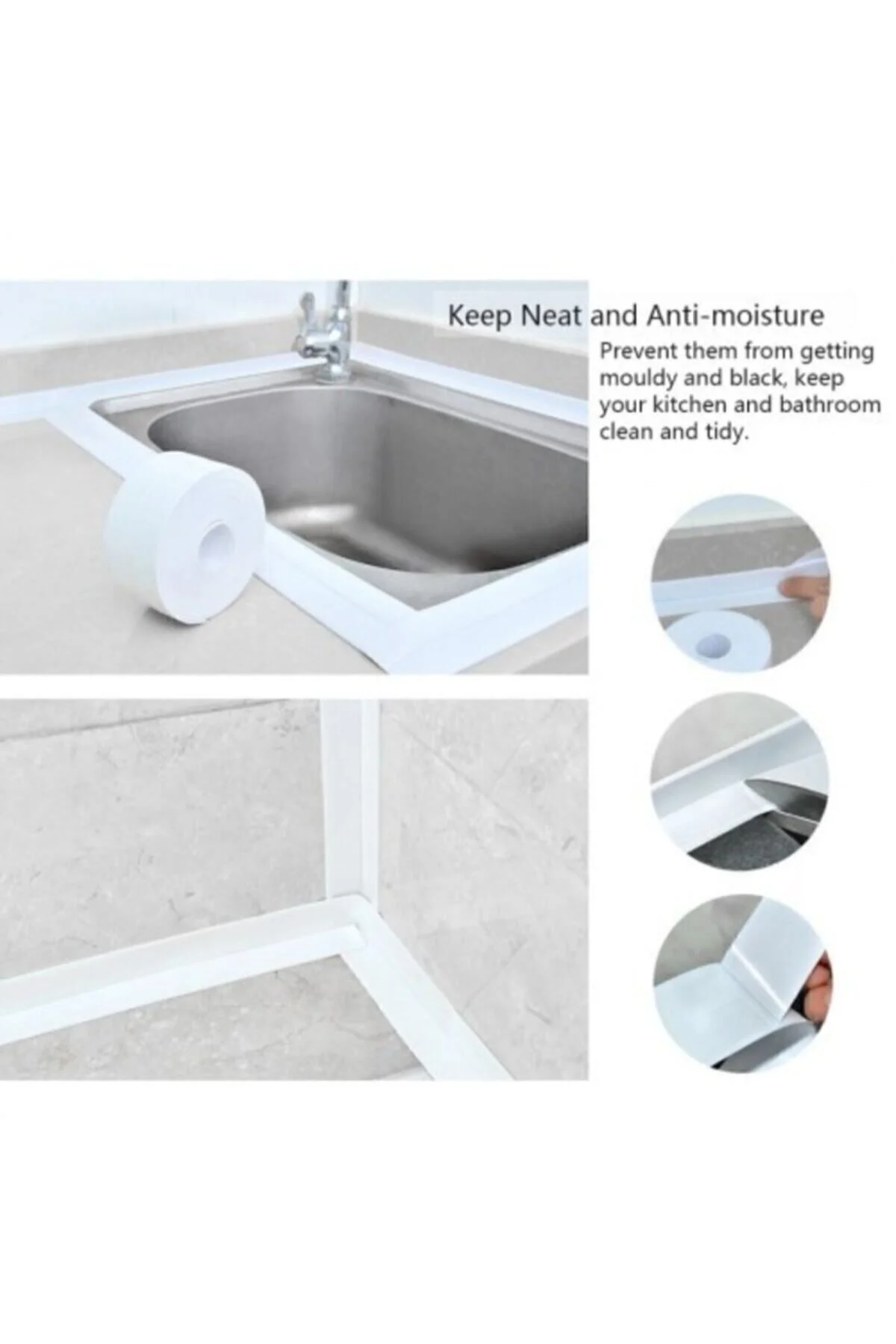 Aveo 1 Adet Lavabo Küvet Su Sızdırmaz Bant