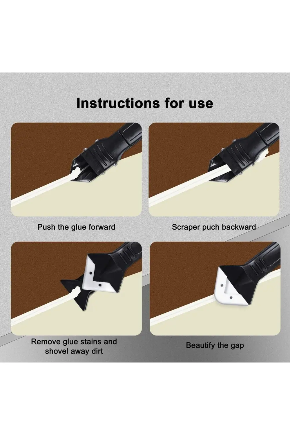 Aveo 1 Adet Silikon Derz Sökücü Dolgu Macunu Pürüzsüz Kazıyıcı Ço