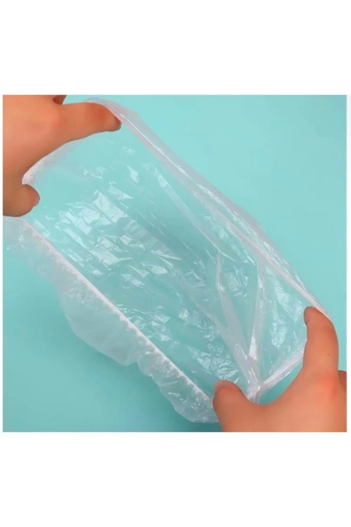 Aveo 100 Adet Lastikli Tencere Ve Tabak Bonesi (20cm)