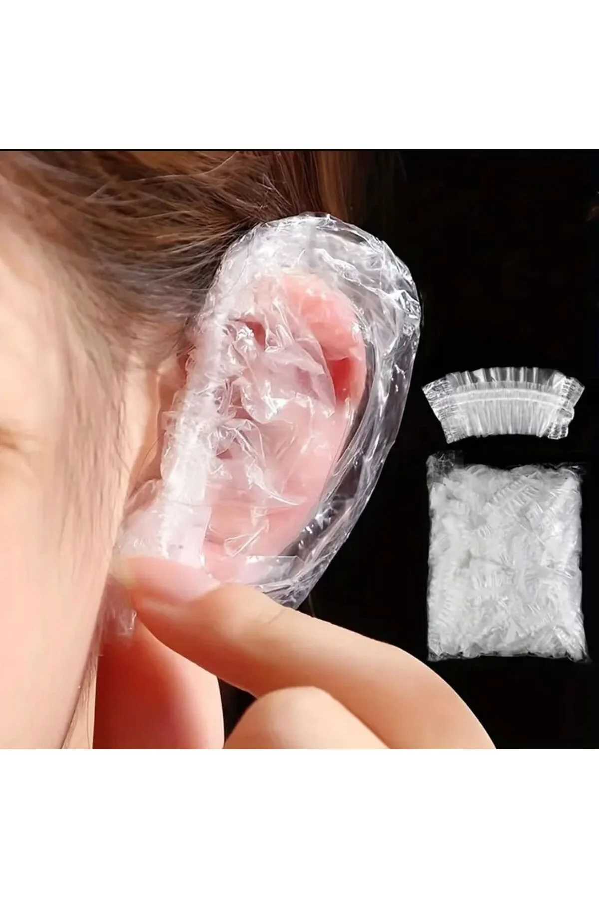 Aveo 100 Adet Su Geçirmez Kulak Koruyucu Bone