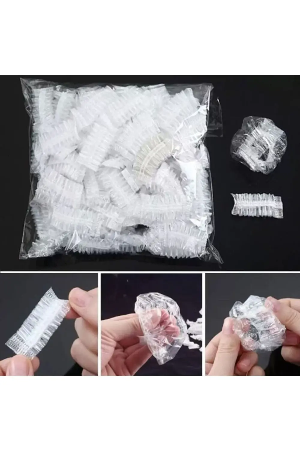 Aveo 100 Adet Su Geçirmez Kulak Koruyucu Bone