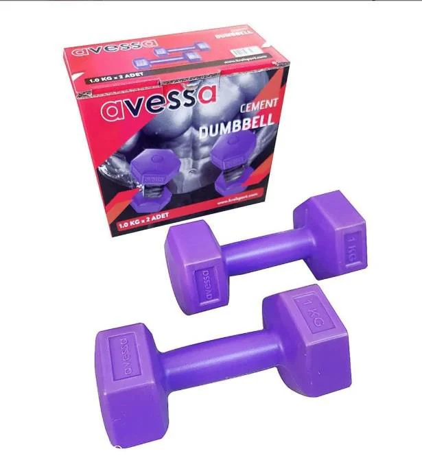Avessa 2 Kg Plastik Dambıl DB-4141-2 Avessa 2 Kg Plastik Dambıl DB-4141-2