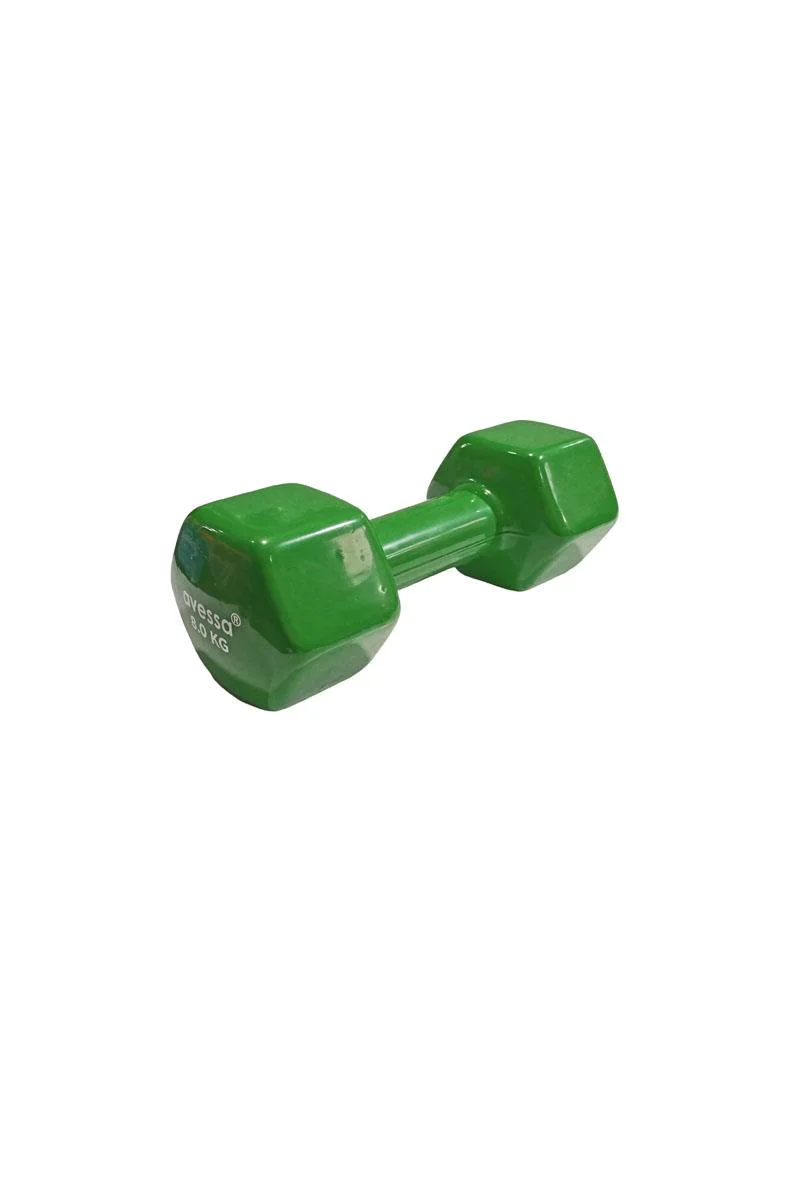 Avessa 8 Kg Vinly Kaplama PVC Yeşil Dambıl Avessa 8 Kg Vinly Kaplama PVC Yeşil Dambıl