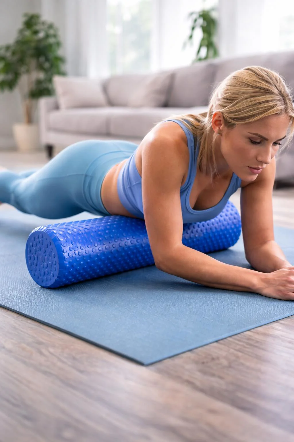Avessa Afr-90X15 Masajlı Uzun Foam Roller
