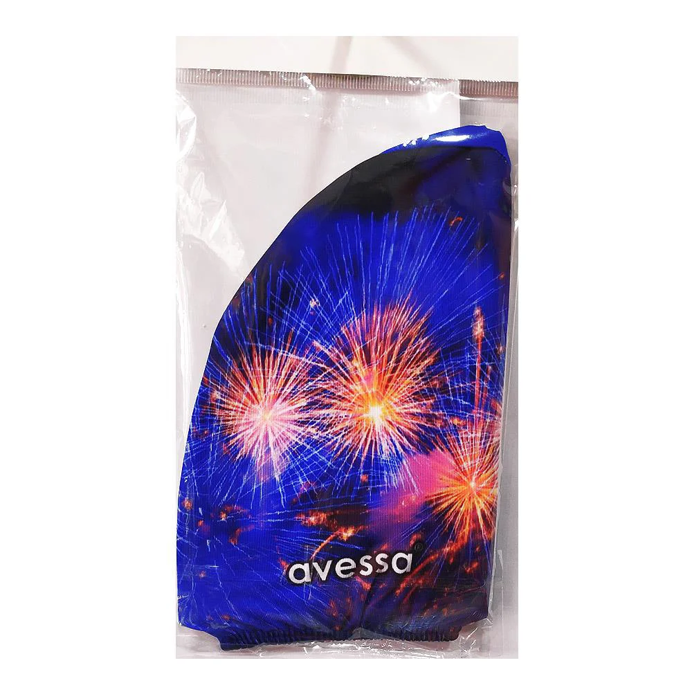 Avessa BB-10D Havaaı Fişek Desenli Dijital Baskılı Bez Bone Avessa BB-10D Havaaı Fişek Desenli Dijital Baskılı Bez Bone