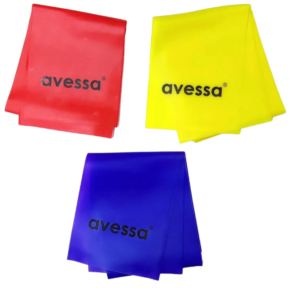 Avessa Ce-500 Set Latex Pilates Lastiği Egzersiz Lastiği 3lü Avessa Ce-500 Set Latex Pilates Lastiği Egzersiz Lastiği 3lü