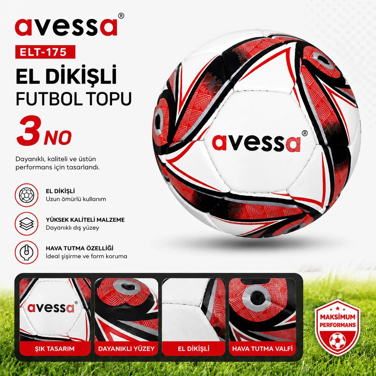 Avessa Elt-173 El Dikişli Futbol Topu No3 Fiyatı, Yorumları ve Özellikleri