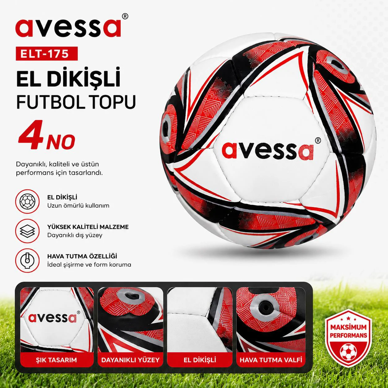 Avessa Elt-174 El Dikişli Futbol Topu No4 Fiyatı, Yorumları ve Özellikleri