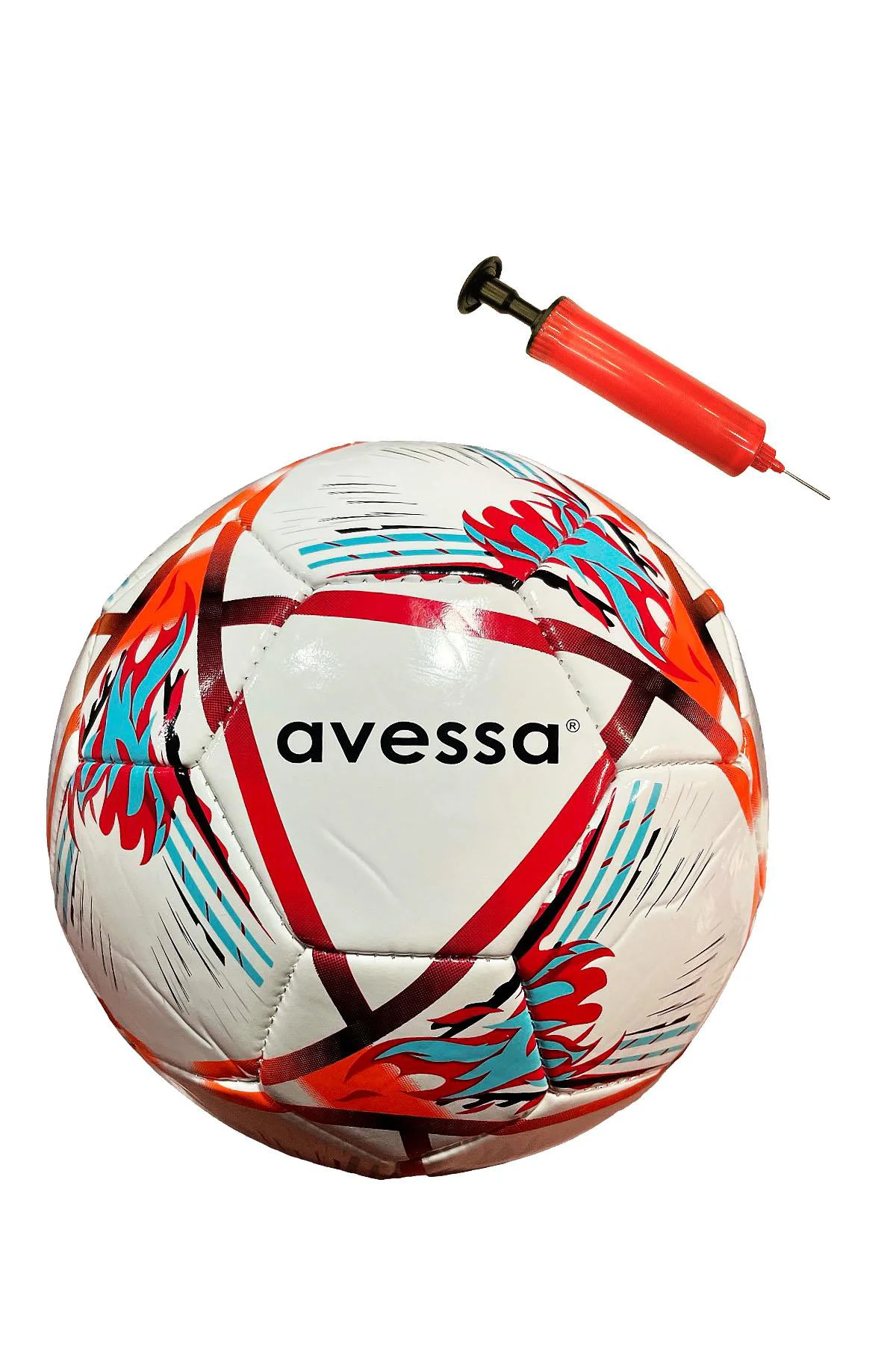 Avessa FT150-120KB Futbol Topu Kırmızı Beyaz 3 astar Pompalı Avessa FT150-120KB Futbol Topu Kırmızı Beyaz 3 astar Pompalı Fiyatı, Yorumları ve Özellikleri
