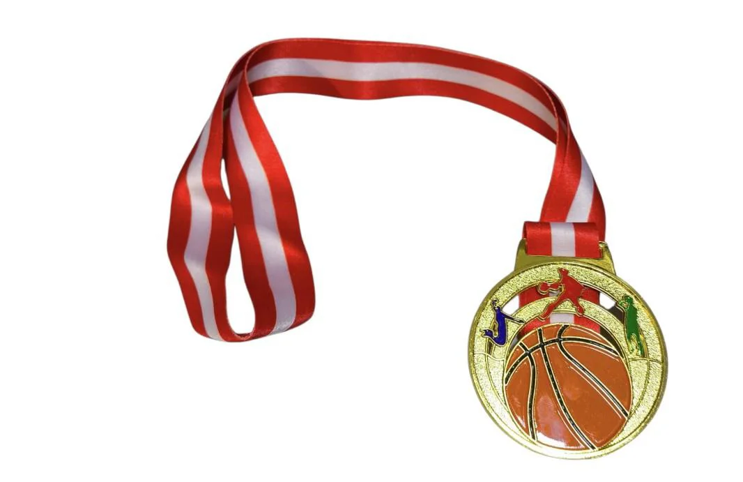 Avessa Mad-Bas-1 Basketbol Figürlü Madalya 6.5 Cm