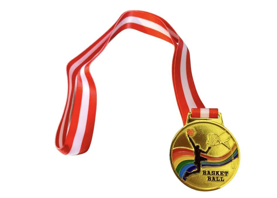 Avessa Mad-Bas-2 Basketbol Figürlü Madalya 6.5 Cm